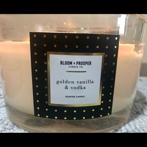 ISO Bloom and Prosper golden vanilla and vodka